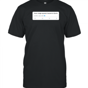 Arson Judge Appears Headed To Giants Classic Shirt