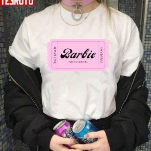 Barbie Movie Ticket Greta Gerwig 2022 Shirt