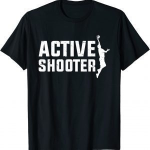 Basketball Player Active Shooter Basketball Lovers Vintage 2022 Shirt