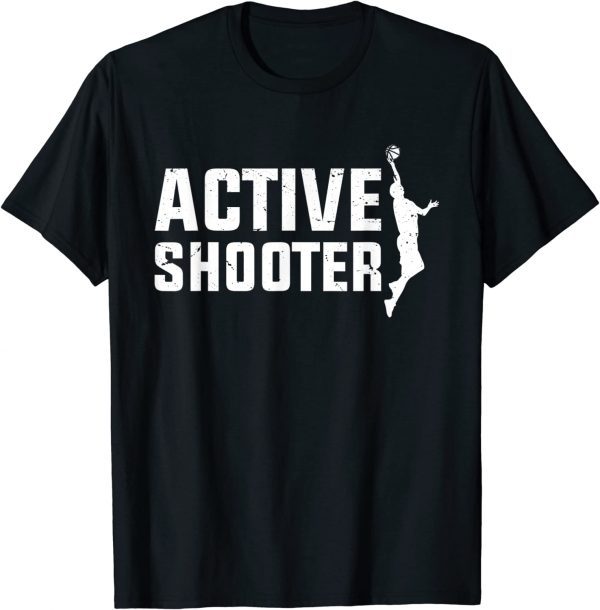 Basketball Player Active Shooter Basketball Lovers Vintage 2022 Shirt