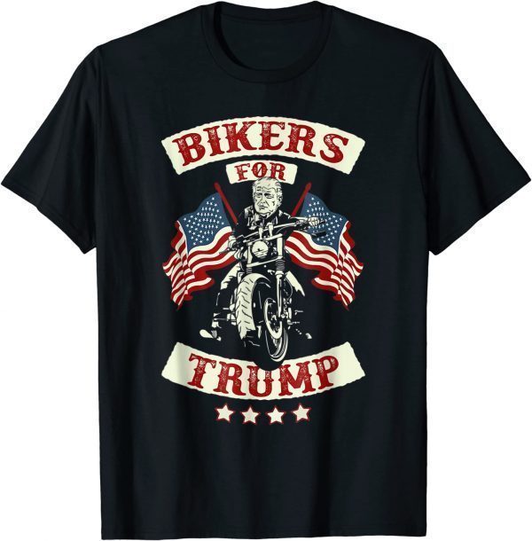 Bikers For Trump Motorcycle Trump 2024 Limited Shirt