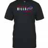 Buffalo Bills Anthracite Prime Logo Name Split Classic Shirt