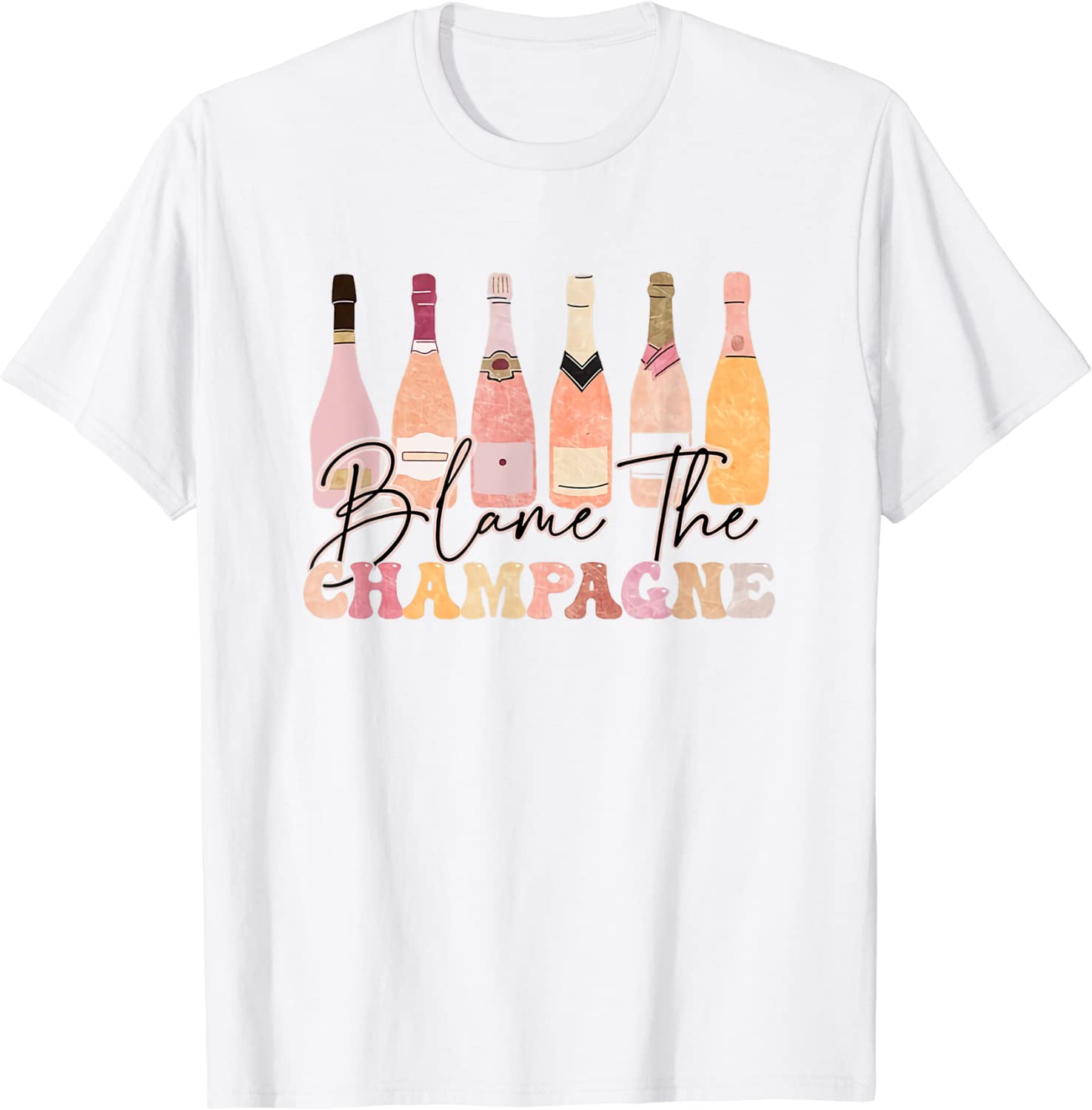 Champagne New Years 2023 Blame It On The Champagne 2022 Shirt