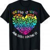 Cute 100 Days Of School And Still Loving It Hearts 100th Day Classic Shirt