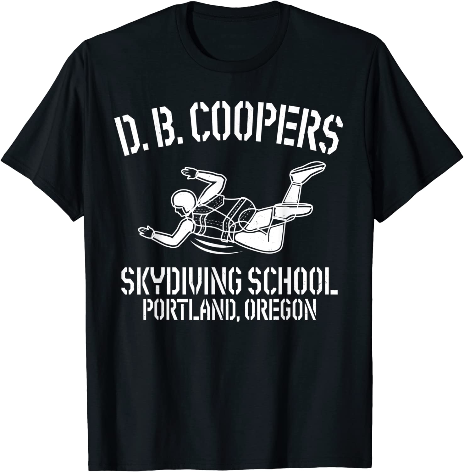 D. B. Coopers Skydiving School Portland, Oregon 2022 Shirt