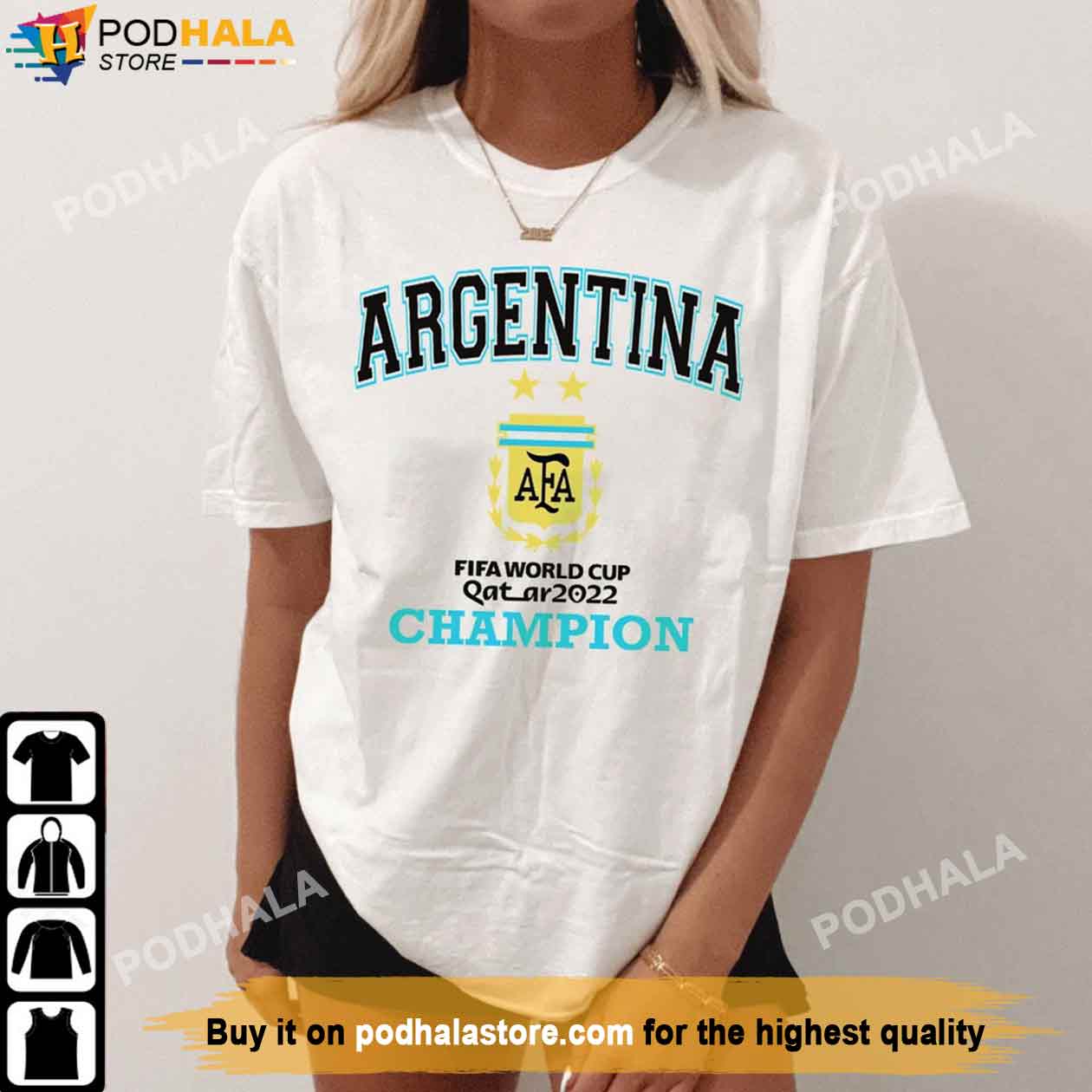 World Cup Champion 2022 Argentina 2022 Shirt