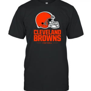 Fanatics Brown Cleveland Browns Logo Team Lockup Fitted Classic Shirt