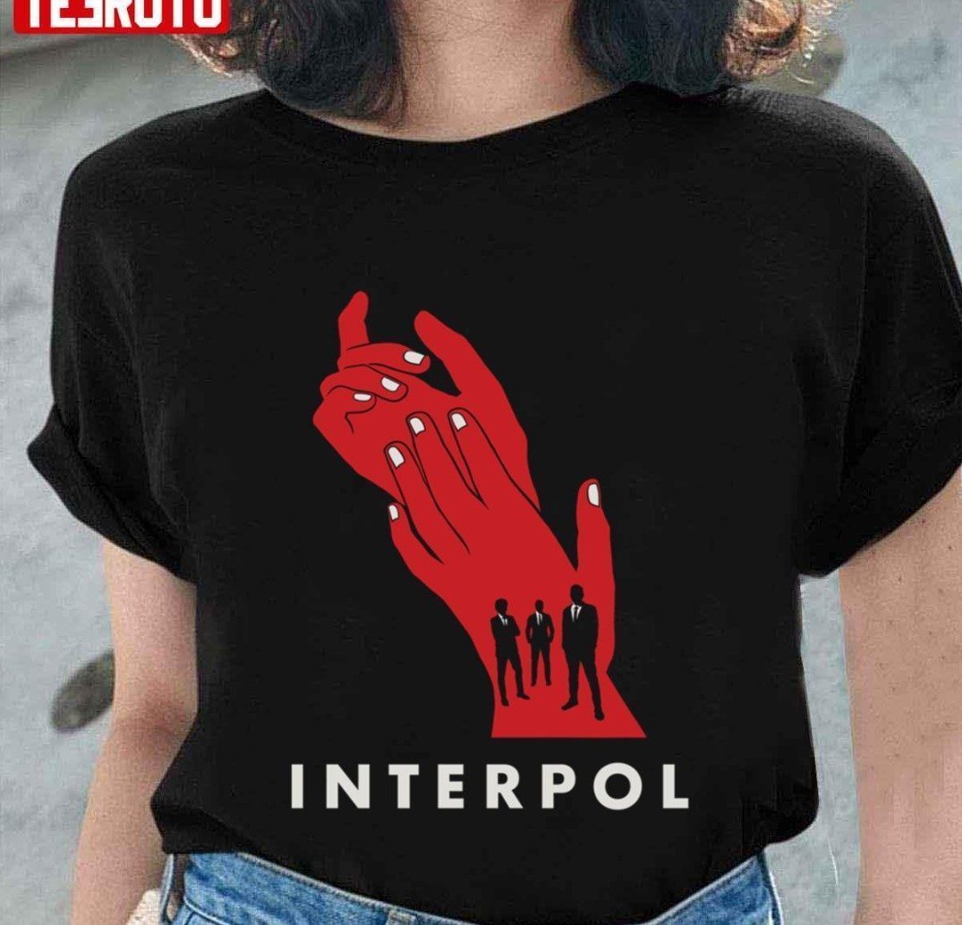 Interpol band hot sale t shirt