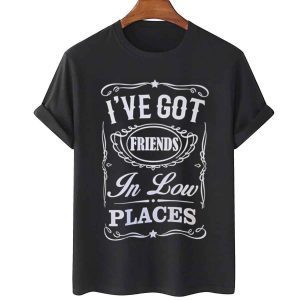 I’ve Got Friends In Low Places Garth Brooks Concert Tour Vintage Design Classic Shirt