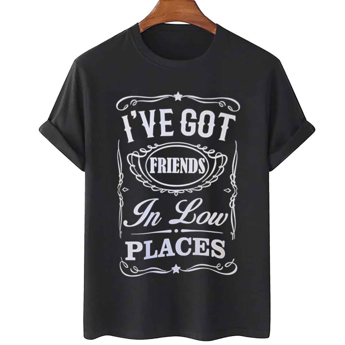 I’ve Got Friends In Low Places Garth Brooks Concert Tour Vintage Design Classic Shirt