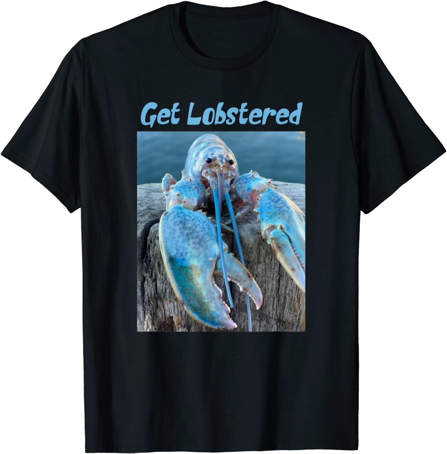 Jumpscare Lobster Meme Blue Crustacean Classic Shirt