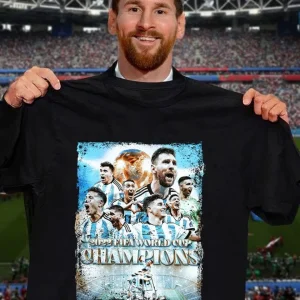 Lionel Messi, Argentina 2022 Fifa World Cup Champions Classic Shirt