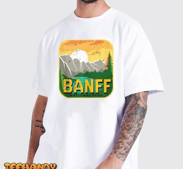 National Park Canada Alberta Banff Camping Mountains 2022 Shirt