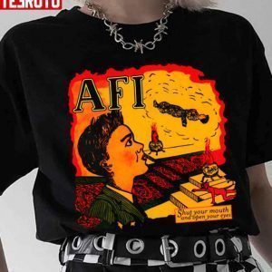 Shut Your Mouth Afi Band Classic Shirt