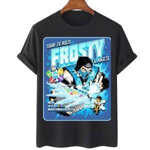 Subzero Frosty Flakes Active Mortal Kombat Classic Shirt