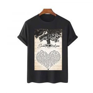 Sweet Caroline Lyrics Tree Neil Diamond T-Shirt