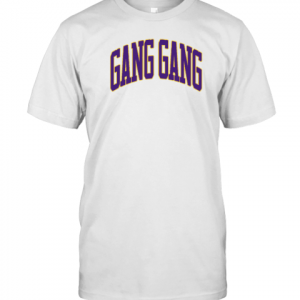 Theo Von Gang Gang Purple And Gold Classic Shirt