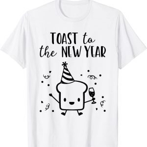 Toast To The New Year Groovy Happy New Year 2023 Limited Shirt