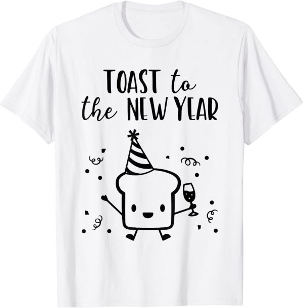 Toast To The New Year Groovy Happy New Year 2023 Limited Shirt