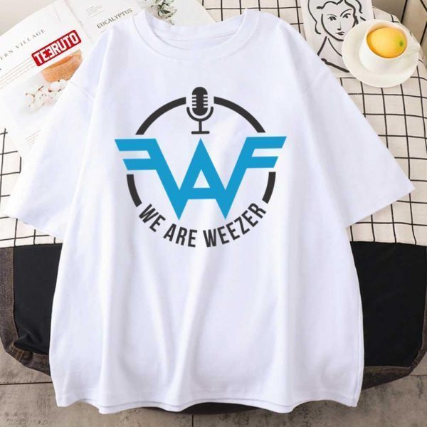 Weezer Logo We Are Weezer Band 2022 Shirt