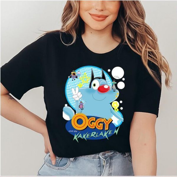 Cartoon Design Oggy And The Cockroaches 2023 Shirt