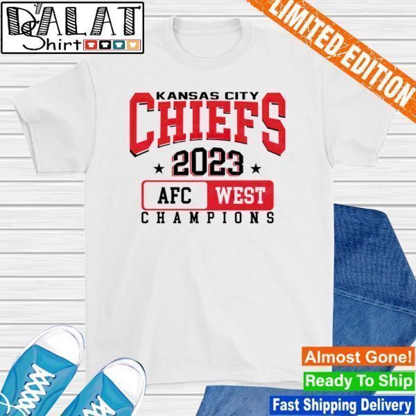 Kansas City Chiefs 2023 AFC West Champions 2023 Shirt