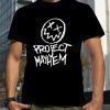 Project Mayhem White Fight Club Tyler Durden 2023 Shirt
