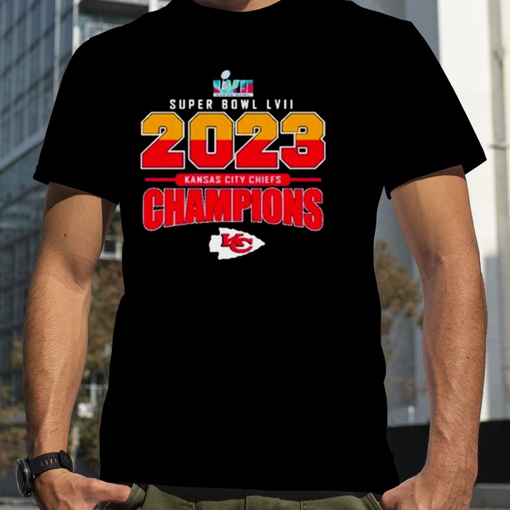 Super Bowl Lvii 2023 Kansas City Chiefs Champions Hot 2023 Shirt