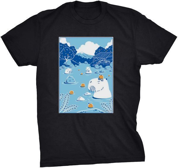 Capybara Yuzu Onsen 2023 Shirt