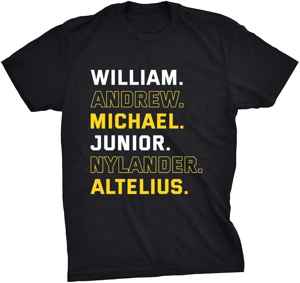 William Andrew Michael Junior Nylander Altelius, Adult T-Shirt / Small - NHL - Sports Fan Gear | breakingt