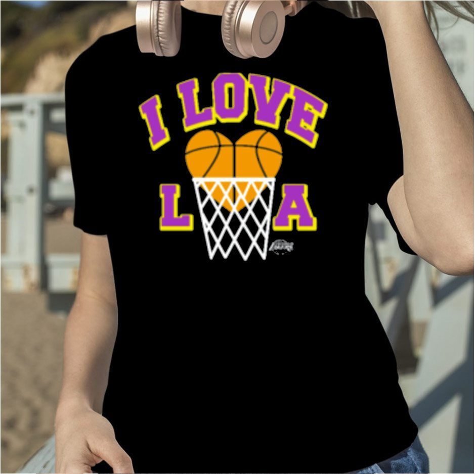 Homage Los Angeles Lakers Hometown I Love La Shirt