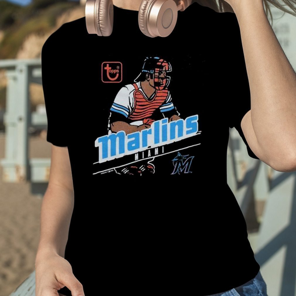 Mlb X Topps Miami Marlins Shirt