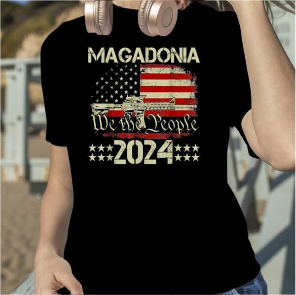 Proud Trump Voter We The People Magadonia 2024 Magadonian Tee Shirt