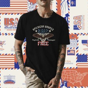 American Badass Born Free Shirt