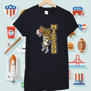 Mizzou Missouri Dunking Tiger Shirt