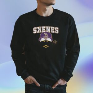Paul Skenes Geauxmaha LSU Tigers Strikeout Shirt