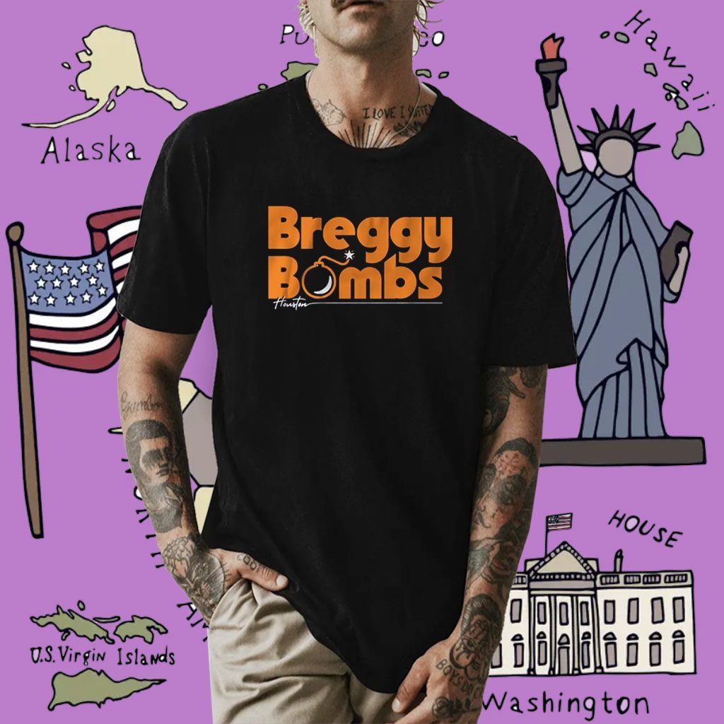 Alex Bregman Breggy Bombs Houston Shirt - Teeducks