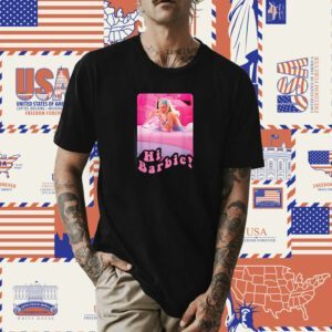 Barbie The Movie Hi Barbie Car Shirt