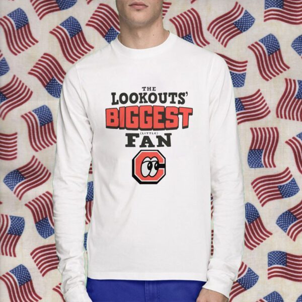 Chattanooga Lookouts Cheddar Biggest Little Fan Shirt