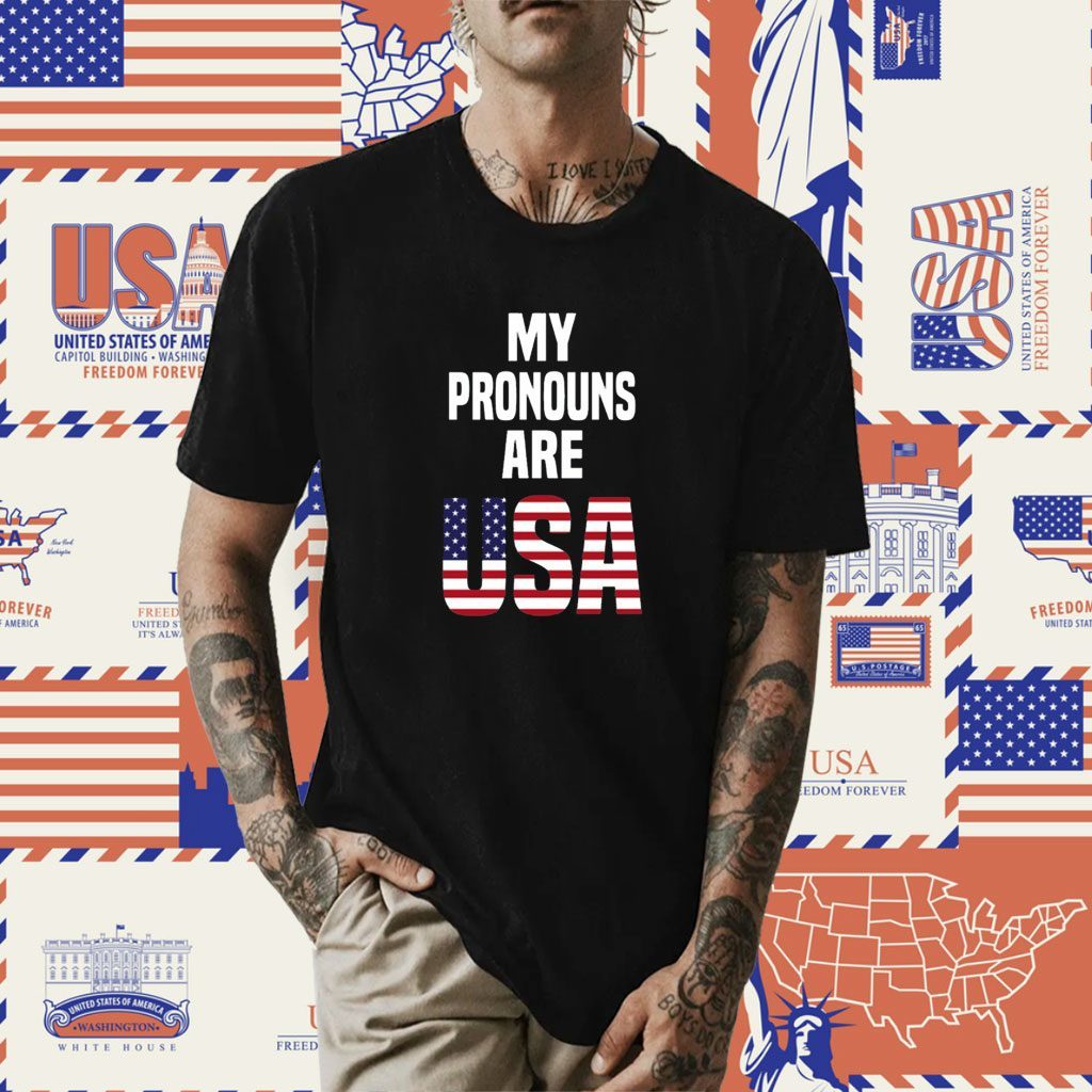 Enes Freedom My Pronouns Are USA Shirt