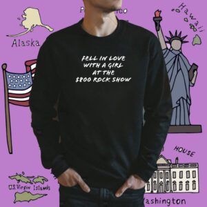 Fell In Love With A Girl At The $800 Rock Show Shirt