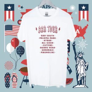 Georgia Bulldogs Uga Bar Tour Shirt