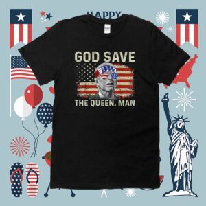 God Save The Queen Man Funny Joe Biden Shirt