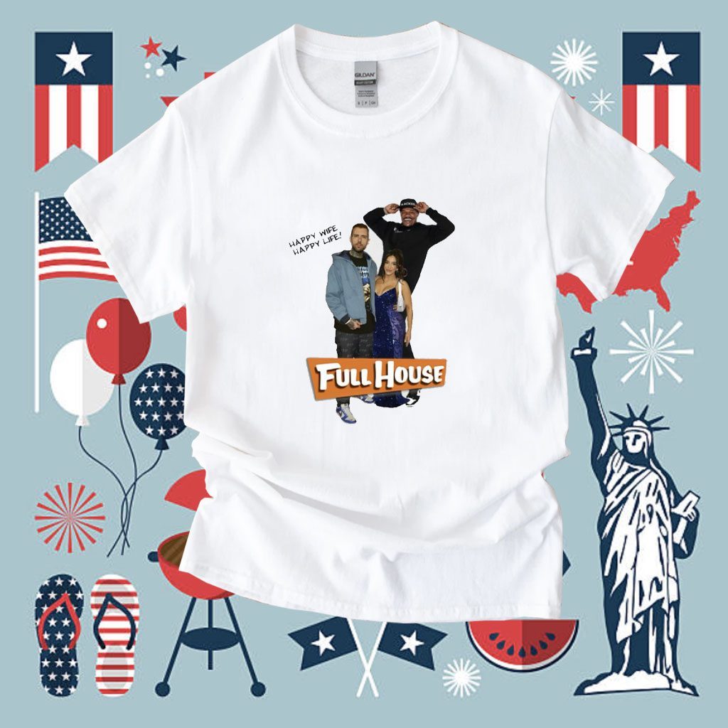Happy Wife Happy Life Full House Shirt