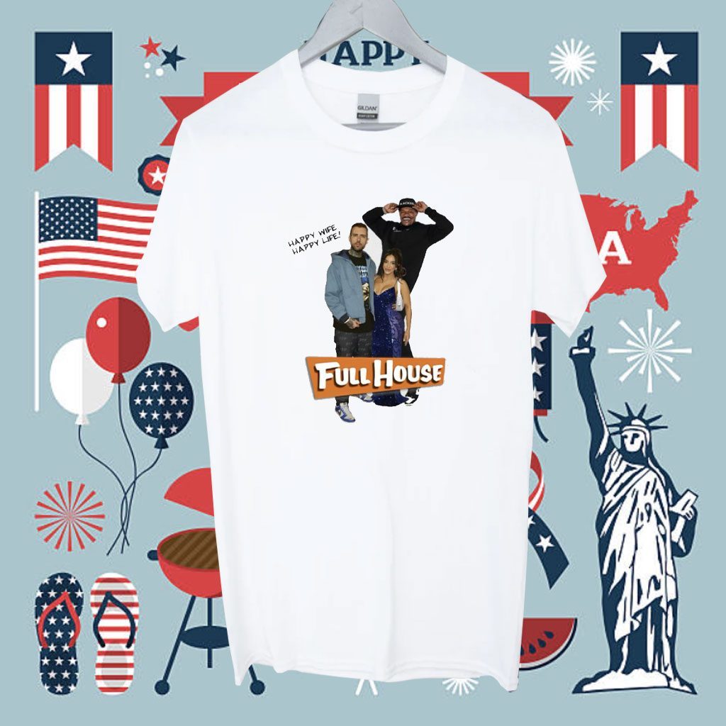 Happy Wife Happy Life Full House Shirt