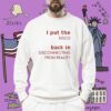 I Put The Disco Back In Disconnecting From Reality Shirt
