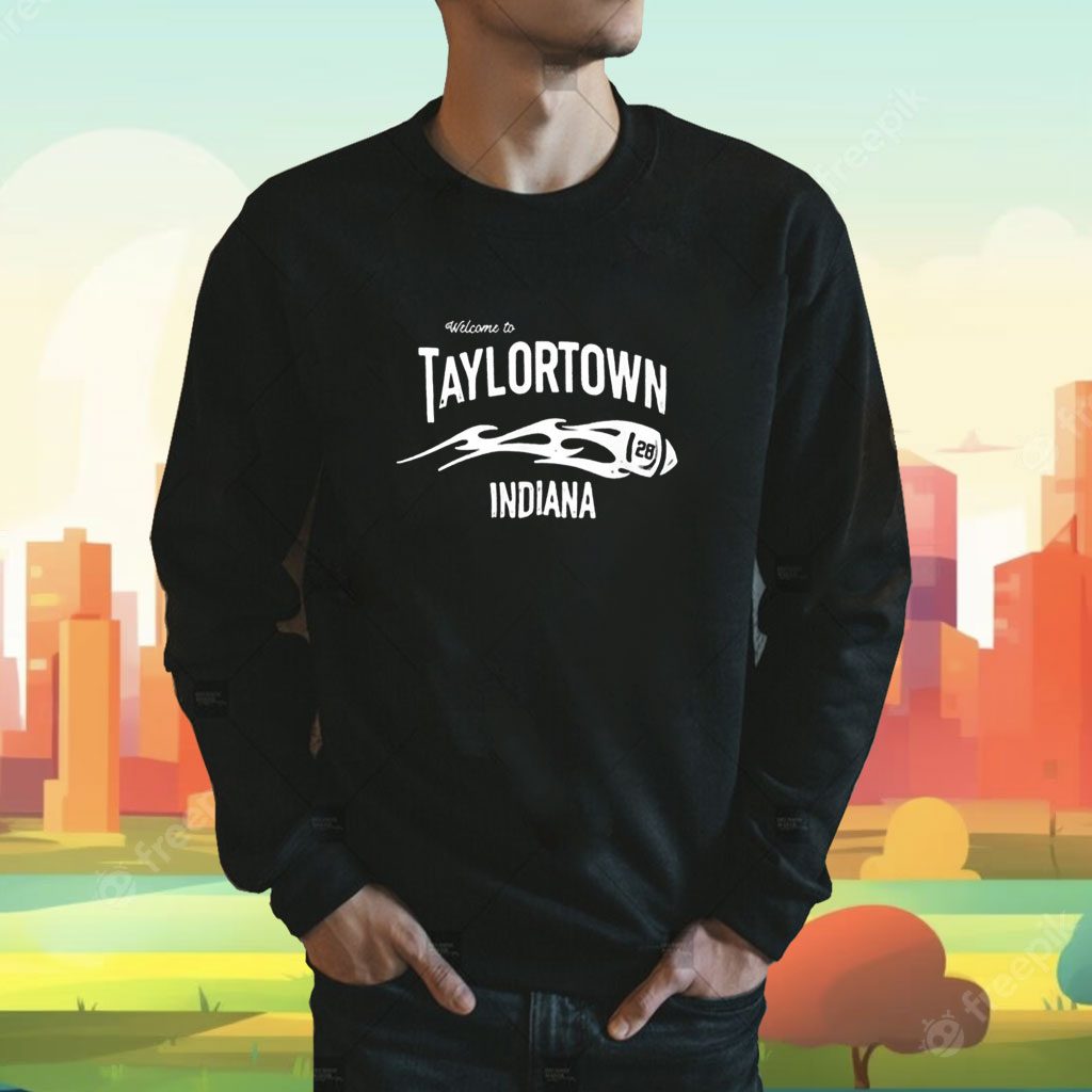 Jonathan Taylor Welcome To Taylortown Indiana Shirt