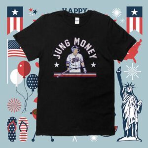 Josh Jung Money Texas Baseball Shirt