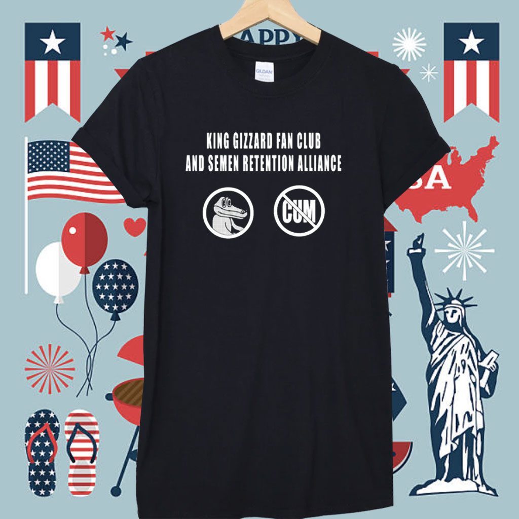 King Gizzard Club And Semen Retention Alliance Shirt