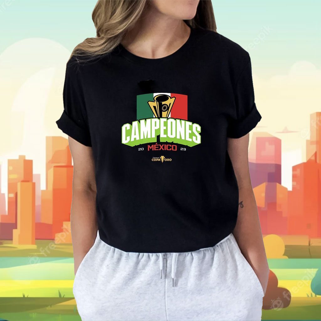 Mexico Champions of the Gold-Cup Concacaf Copa Shirt
